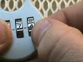 lock picking 16   how to crack the club combo lock!