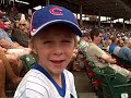 Kids at the Cubs game