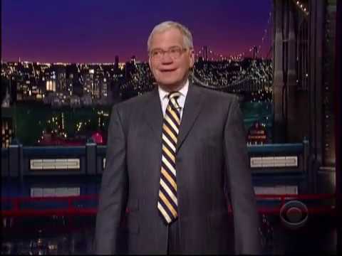 Late Show with David Letterman - November 8, 2011 - Monologue