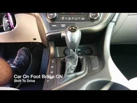 how to remove shift knob on 2011-2014 KIA Optima