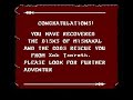 final boss fight and ending to the nes game advanced dungeons & dragons heroes of the lance.