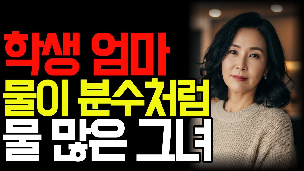과외 학생 엄마가 샤워 후 나온 모습을 보고 참을 수가.. | 황혼연애 | 노후지혜 | 감동사연 | 오디오북