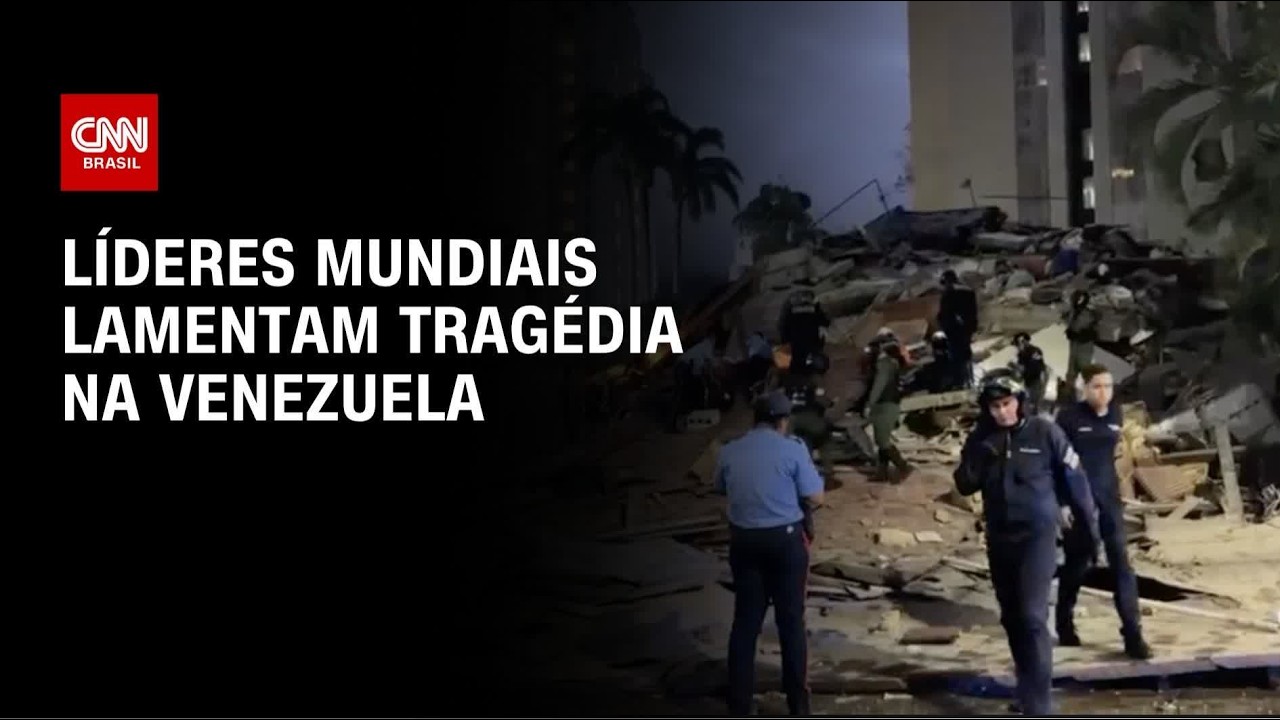 Terremoto na Venezuela: líderes mundiais lamentam tragédia que matou centenas | LIVE CNN