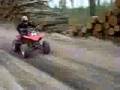 Dave Kwadwis 400ex Kwad Kornering