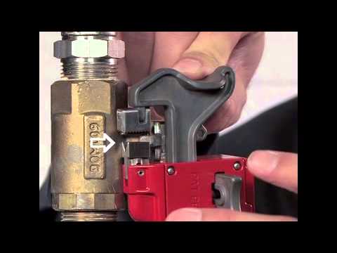 Screen capture of Master Lock Safety S3068 - Seal Tight™ Handle-On Ball Valve Lockout