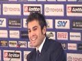 Adrian Mutu in sala stampa Adrian Mutu in sala stampa