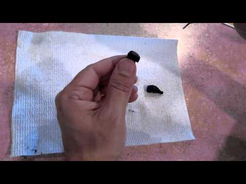 How to repair clogged windshield wiper nozzles jet on Ford Truck