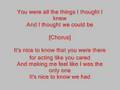Arvil Lavigne My happy ending w/ lyrics