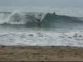 bodyboarding at 40th street in newport