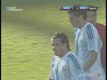 Great riquelme goal assisted by messi