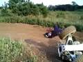 Me falling off the quad