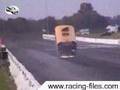 school bus wheelie