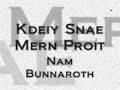 KDEIY SNAE MERN PROIT by Nam Bunnaroth