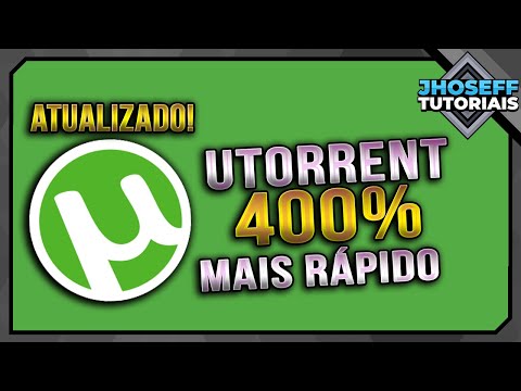 Como deixar seu Utorrent 400% mais rÃ¡pido - Atualizado!