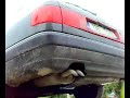 Audi 100 C4 Avant 1993 2.8 V6 exhaust sound