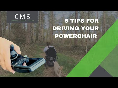 MY 5 TOP TIPS ON HOW TO DRIVE YOUR POWERCHAIR
