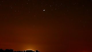 International Space Station Iridium Flare Time Lapse and Information