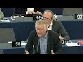 le co-pr�sident des verts/ale dany cohn-bendit s'adresse au pr�sident de la france francois hollande au parlement europ�en, 5 f�vrier 2013. a l'occasion d'un...