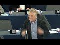 le co-pr�sident des verts/ale dany cohn-bendit s'adresse au pr�sident de la france francois hollande au parlement europ�en, 5 f�vrier 2013. a l'occasion d'un...