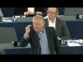 le co-pr�sident des verts/ale dany cohn-bendit s'adresse au pr�sident de la france francois hollande au parlement europ�en, 5 f�vrier 2013. a l'occasion d'un...
