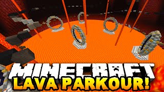 Minecraft LAVA PARKOUR! (Custom Parkour Map!) #6 END! w/PrestonPlayz&NoochMC