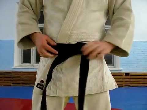 how to tie a kimono belt