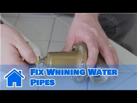 how to eliminate air in water pipes