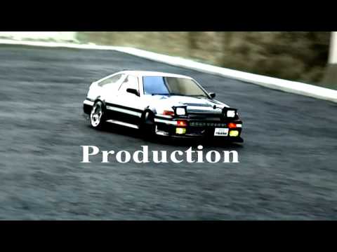 AE86 Trueno RC Drift TB-03 of TAMIYA