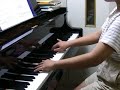 She is practicing just now.