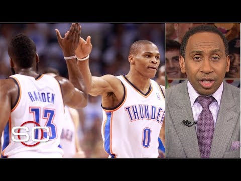 Video: Stephen A. lists the pros and cons of the Russell Westbrook-James Harden Rockets | SportsCenter