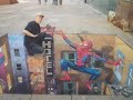 Julian Beever 3D Sidewalk Chalk Art