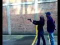 videos de my mom shooting beretta 9mm.