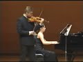 Violinist Tymur Melnyk Virtuoso Brahms Sonata 4/4 Yasuda