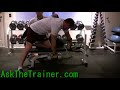 Dumbbell Rows Functional Back Exercise Dumbbell Rows Functional Back Exercise