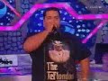 Poolpo haciendo beatbox en el Hormiguro