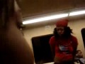CRAZY BITCH ON TRAIN CAUGHT ON TAPE