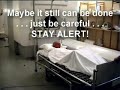 Gurney Let Loose in MR Scan Room