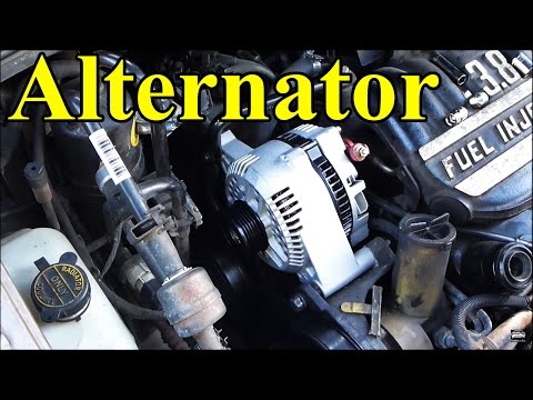 How to change an Alternator in a car