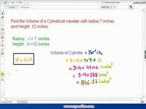 Volume of Cylinder & Cone
