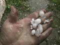 hail storm at daves farm