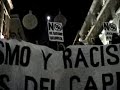 Madrit - antifa demonstration