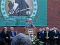 part 1 of bob cousy's speech honoring red auerbach at boston city hall plaza, november 1, 2006.