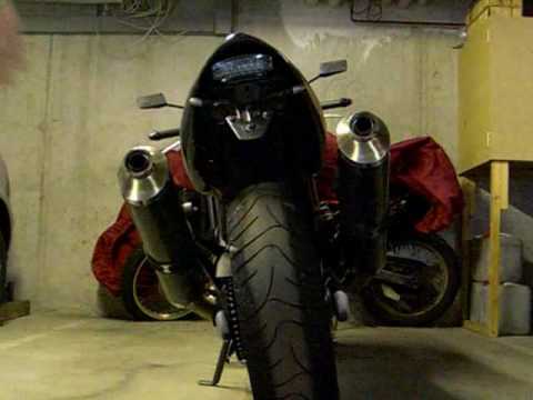 Cagiva Xtra Raptor 1000 - V2 warmup (MIVV exhaust)