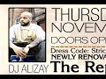 thanksgiving royale.celebration party
tur.nov.27, door open 10:00 pm 2:00am at( the republic)
1355 u street nw washington dc

mnnmmiufnii 
are bringing back the hottest 18 and over party in dc. 
its the launch of lavish thursdays at the republic.  
everything is poppin off with the thanksgiving royale.  

ladies you are free until 12am with a flyer or text.  
fellas youre discounted until 11pm.  

proper dress is a must, no sneakers or tees. 
get linked to the hottest party in the city,
  
text 