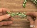 How to Pluck Woody Herbs - CHOW