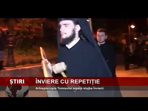 La noapte, arhiepiscopul Teodosie va repeta Învierea