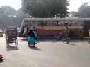 India Traffic driving