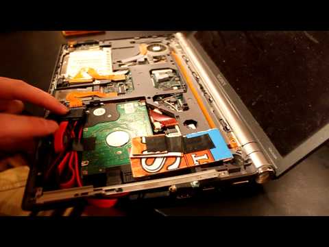 how to open sony vaio laptop vgn-z