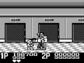 these are the main bosses, the final boss and the ending of double dragon 2 for the gameboy, i am also demonstrating a very, very cheap tactic which, if done correctly, will always hit the boss, the only enemy that you can't outrun is anderson (the final boss), but it still works if you pay attention to the movement. i'm wondering, after beating anderson, what the heck is billy doing to gordon?!