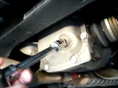 2007 BMW 3-Series Rear Diff Oil Change.wmv